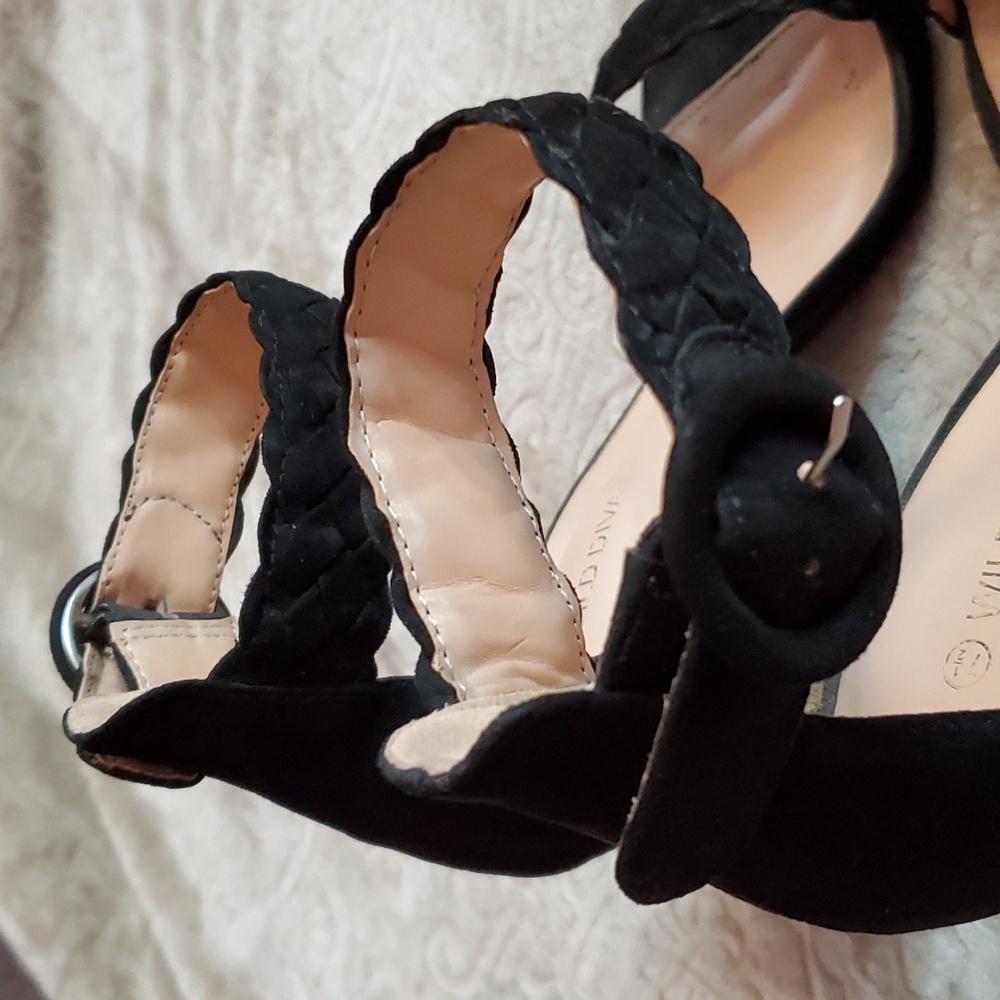 Wild Diva Strap Suede Sandal High Heels - Picture 5 of 8